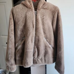 Fur Jacket with hood